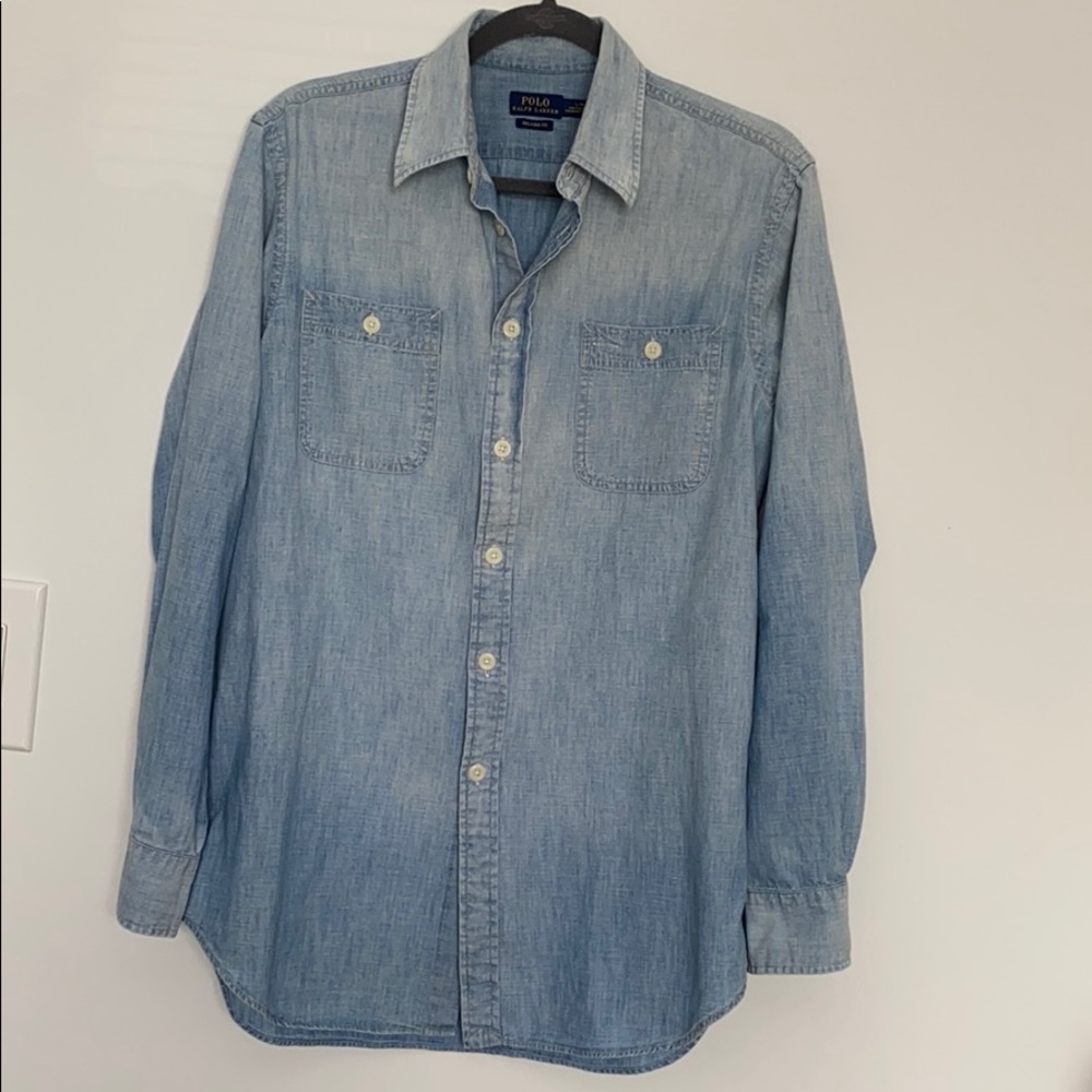 Polo Ralph Lauren relaxed fit chambray button up